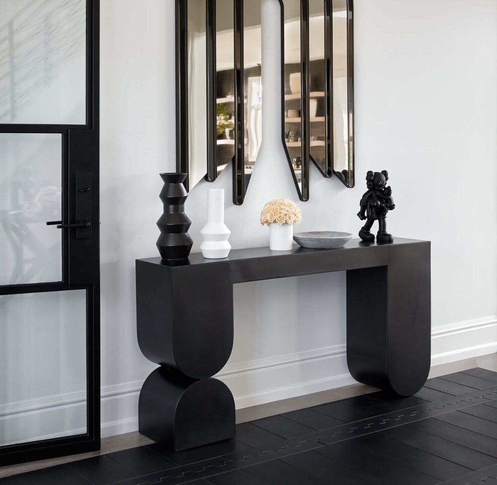 Console Modèle FLORENCE en bois teinté