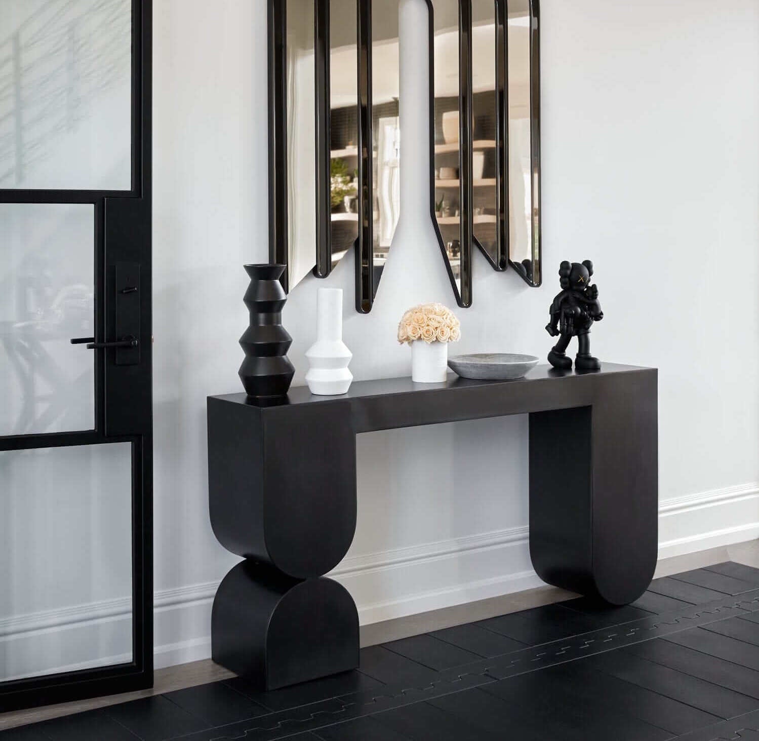 Console Modèle FLORENCE en bois teinté