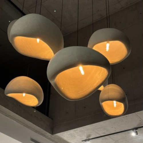 Suspension en béton ciré Babylone