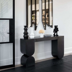 Console Modèle FLORENCE en bois teinté