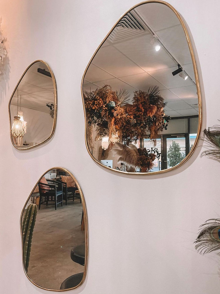 Miroir Suma irrégulier 77x70cm