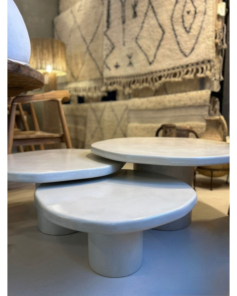 Table basse béton ciré Mogador
