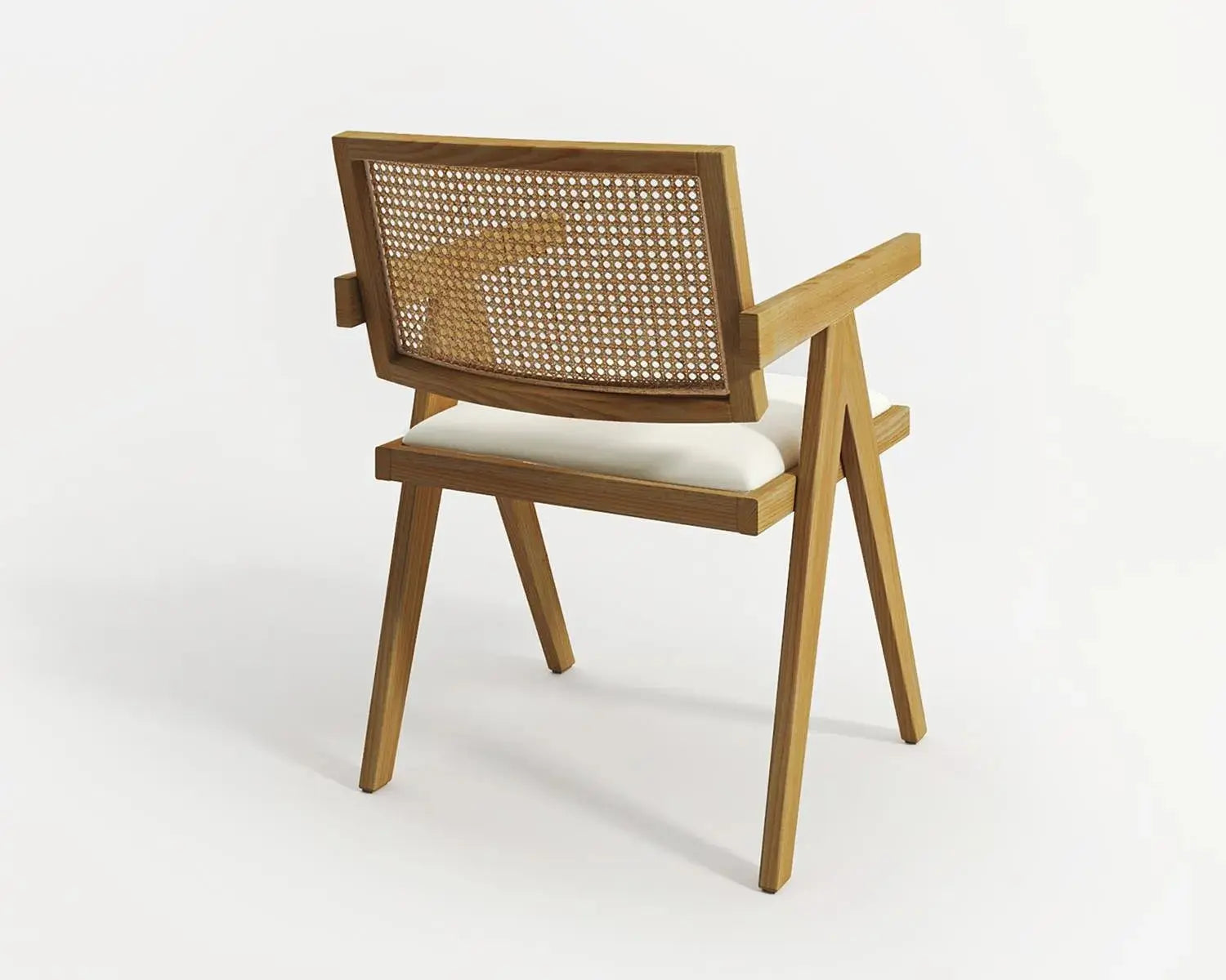 Chaise en Bois Massif et Canage