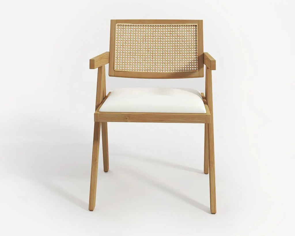 Chaise en Bois Massif et Canage