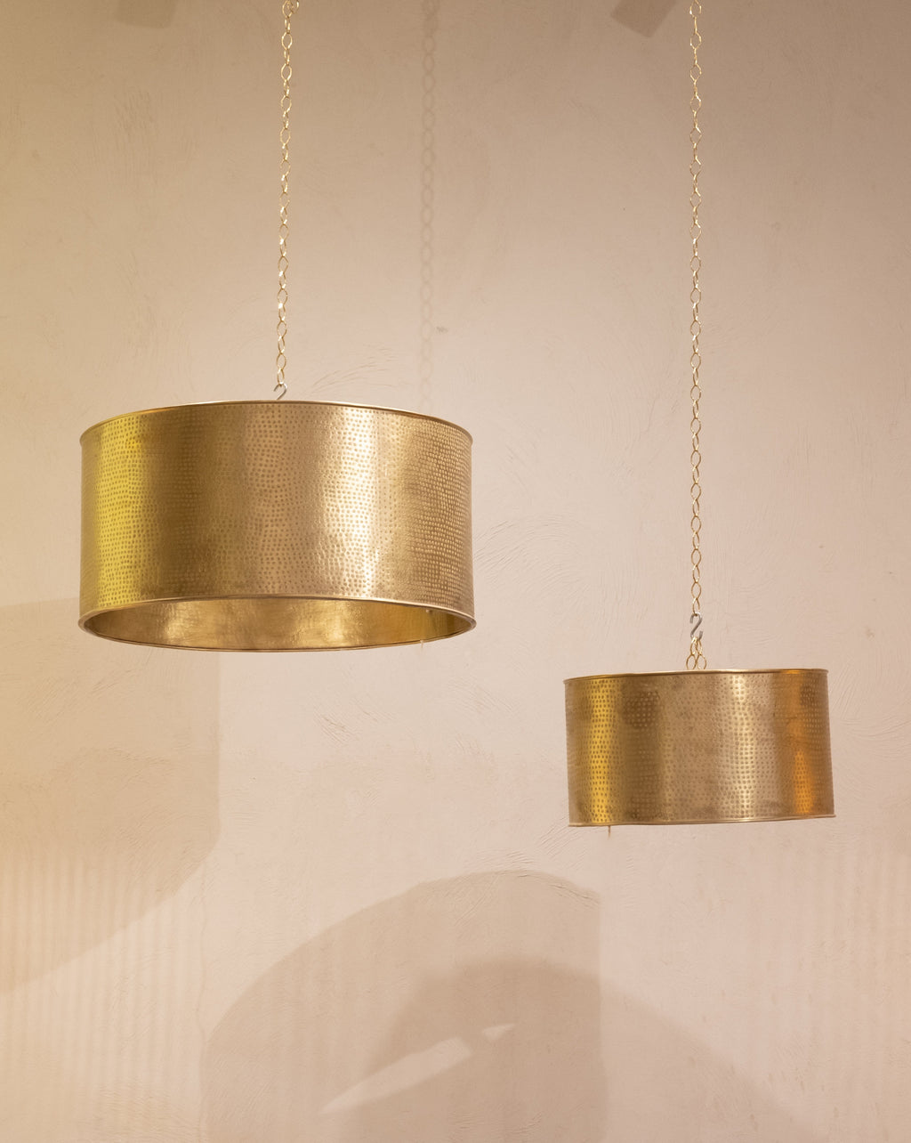 Lampe à Suspension en Laiton – Élégance et Raffinement